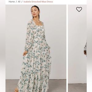 Baltic Born Floral Boho Plus Size Maxi Dress